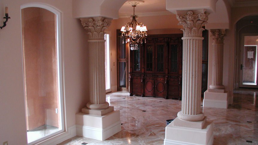 Cast Stone Columns Burlingame 10