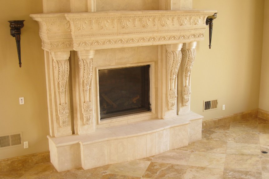 Cast Stone Mantels Fair Oaks 3