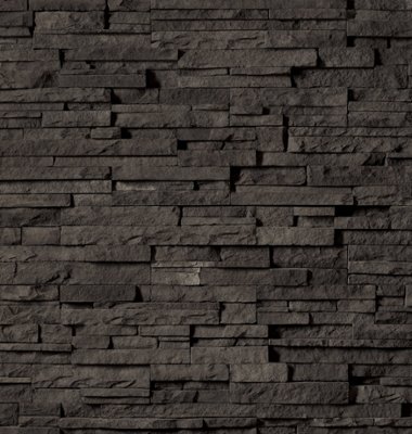 Pro-Fit® Alpine Ledgestone - Dark Ridge™ stone veneer from Cultured Stone™