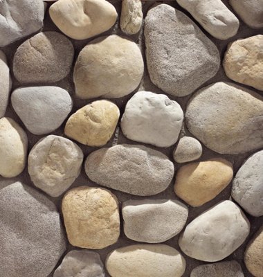River Rock - Rio Grande stone veneer from Eldorado Stone™