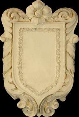 CAR50 from our collection of cast stone Cartouches