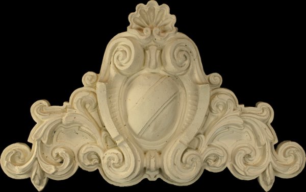 CAR7 from our collection of cast stone Cartouches