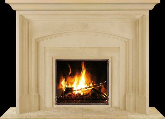 NAPOLI from our collection of cast stone Fireplace Mantels