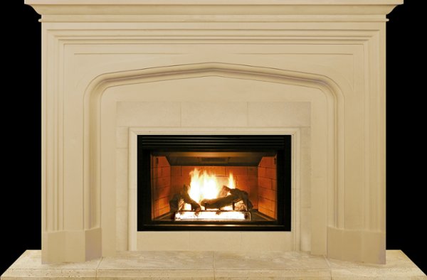 GEORGIA from our collection of cast stone Fireplace Mantels