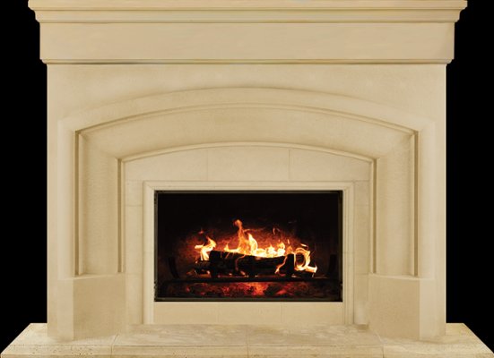 SAVONA from our collection of cast stone Fireplace Mantels