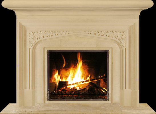 HAMILTON from our collection of cast stone Fireplace Mantels