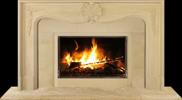 COLOMBIA from our collection of cast stone Fireplace Mantels
