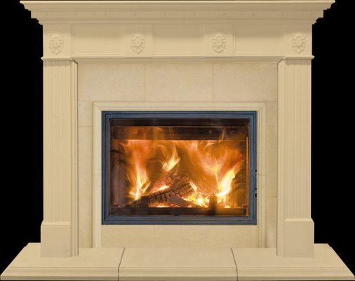RICHMOND from our collection of cast stone Fireplace Mantels