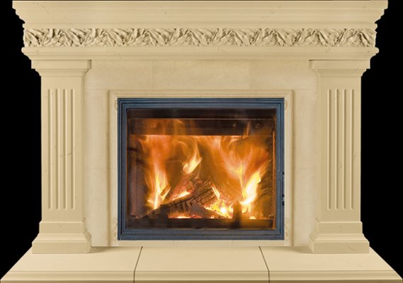 BRIGHTON from our collection of cast stone Fireplace Mantels