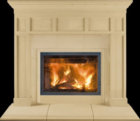 CRAFTSMAN from our collection of cast stone Fireplace Mantels
