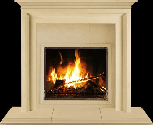 FRANKLIN from our collection of cast stone Fireplace Mantels