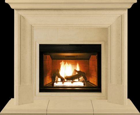 SAVANNAH from our collection of cast stone Fireplace Mantels