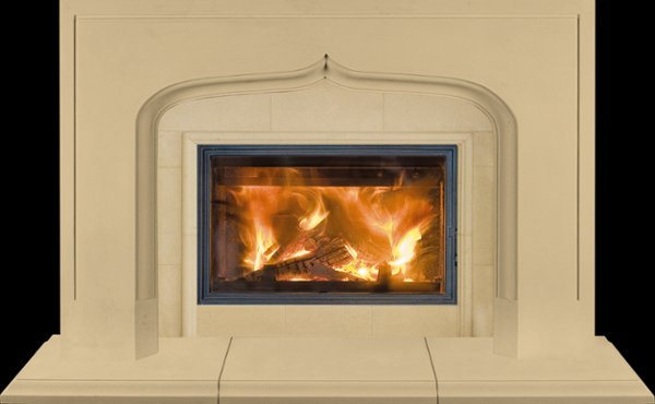 KEY LARGO from our collection of cast stone Fireplace Mantels