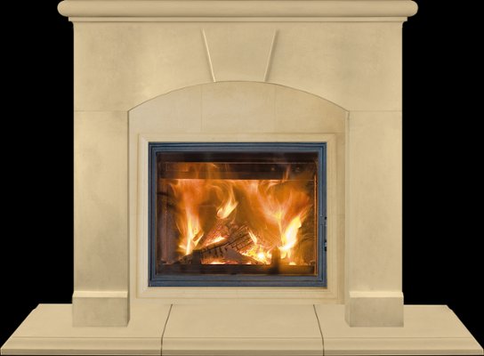 MEMPHIS from our collection of cast stone Fireplace Mantels