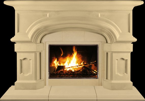 COLORADO from our collection of cast stone Fireplace Mantels
