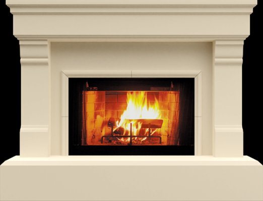 JERICHO from our collection of cast stone Fireplace Mantels