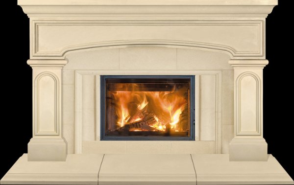 KNOXVILLE from our collection of cast stone Fireplace Mantels