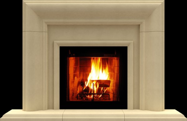 NORTH BAY from our collection of cast stone Fireplace Mantels