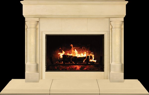 SUDBURY from our collection of cast stone Fireplace Mantels