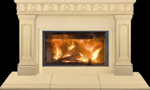 LEWISVILLE from our collection of cast stone Fireplace Mantels