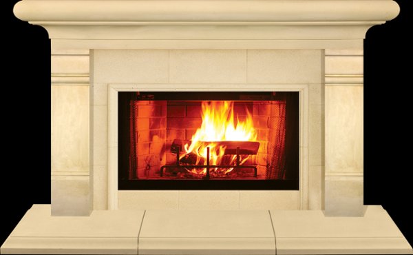 LAFAYETTE from our collection of cast stone Fireplace Mantels