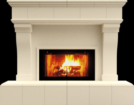 PROVANCE from our collection of cast stone Fireplace Mantels