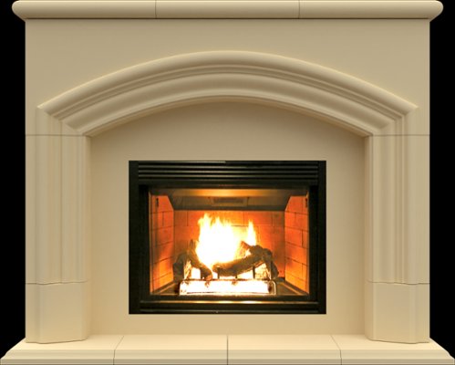 FS410-70 from our collection of cast stone Fireplace Mantels