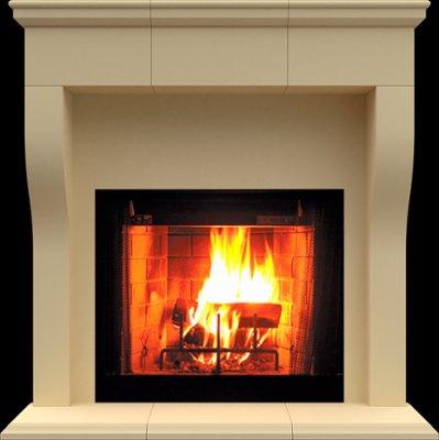 FS51 from our collection of cast stone Fireplace Mantels