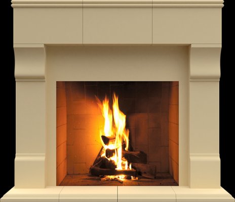 FS52 from our collection of cast stone Fireplace Mantels