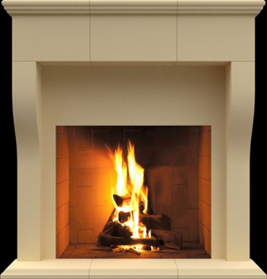 FS54 from our collection of cast stone Fireplace Mantels