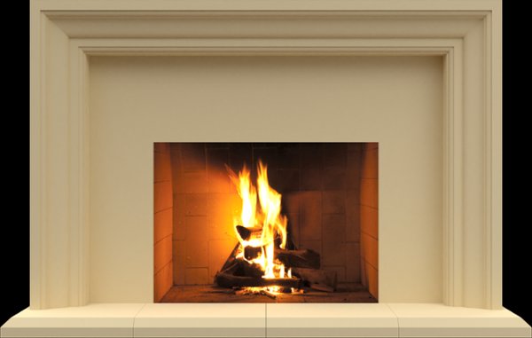 FS62-72 from our collection of cast stone Fireplace Mantels