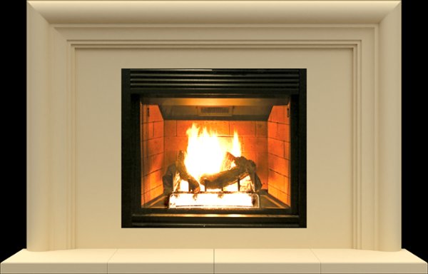 FS66-72 from our collection of cast stone Fireplace Mantels