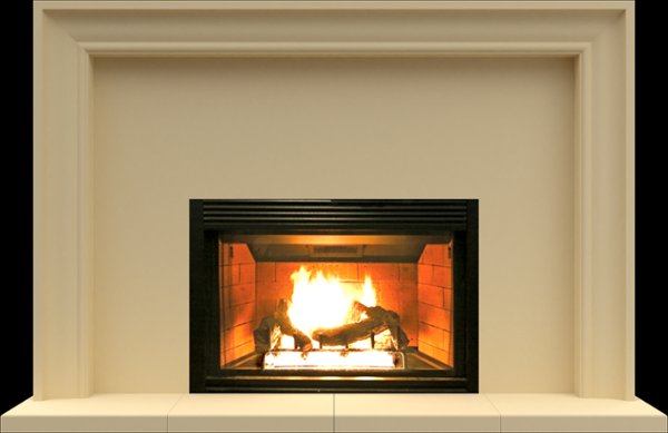 FS75-72 from our collection of cast stone Fireplace Mantels