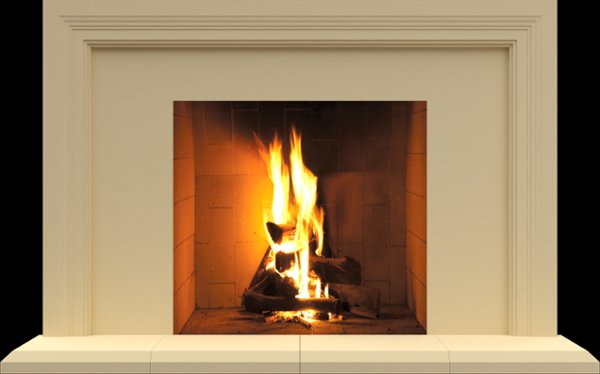 FS85-72 from our collection of cast stone Fireplace Mantels