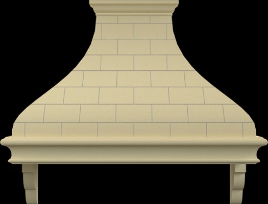 HOOD10 from our collection of cast stone Kitchen Hoods