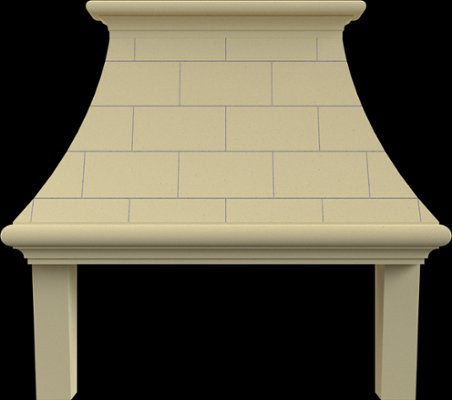 HOOD11 from our collection of cast stone Kitchen Hoods