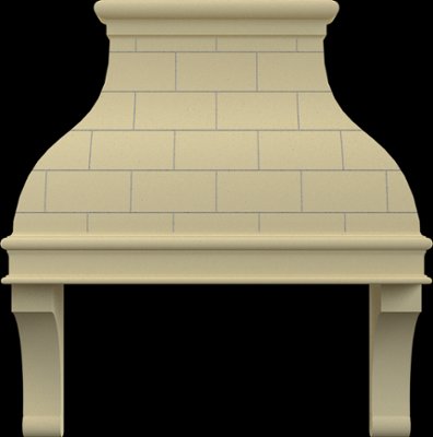 HOOD5 from our collection of cast stone Kitchen Hoods