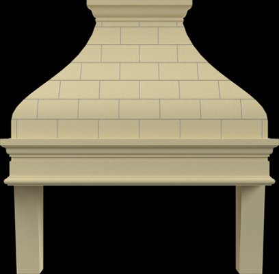 HOOD8 from our collection of cast stone Kitchen Hoods