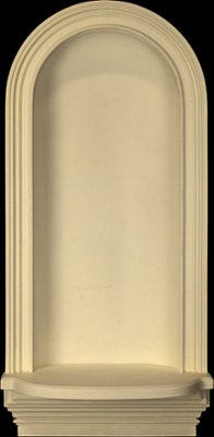 NIC1 from our collection of cast stone Niche