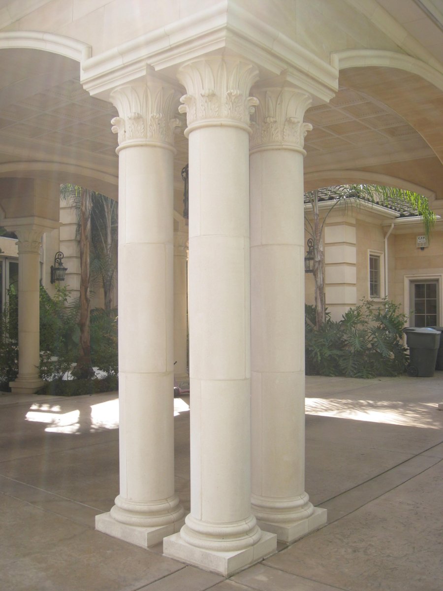 Cast Stone Columns Photo Album