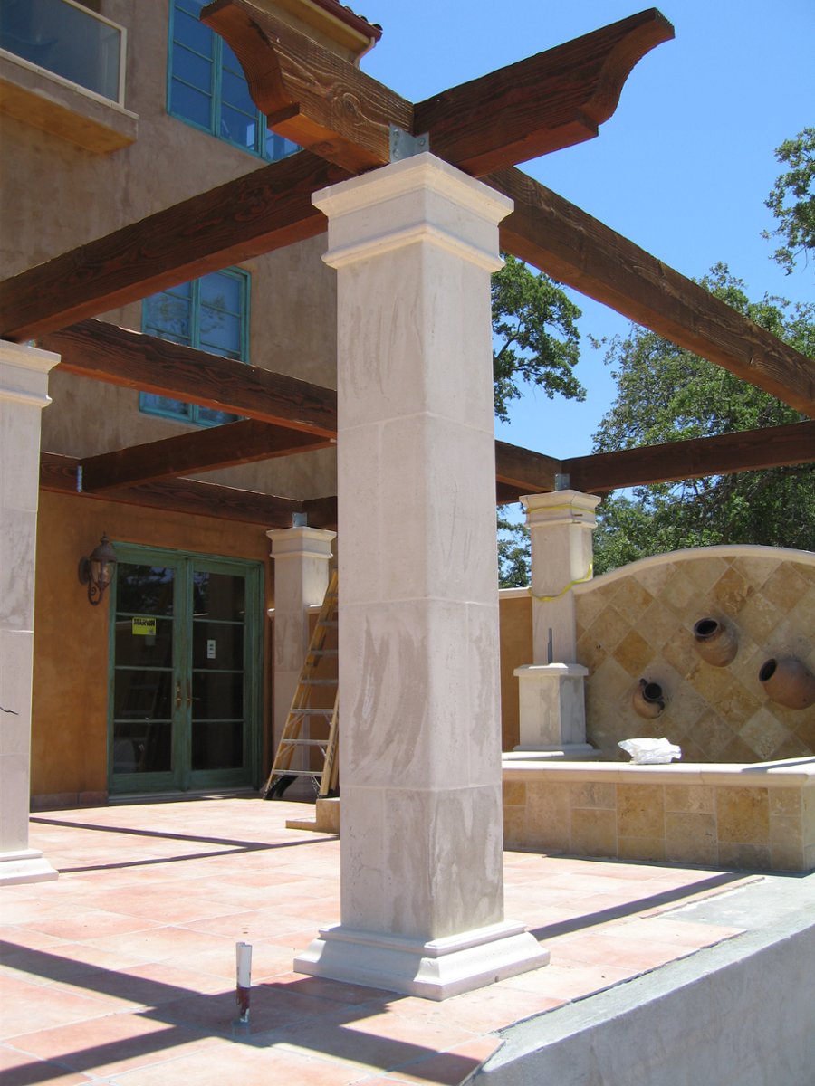 Cast Stone Columns Photo Album
