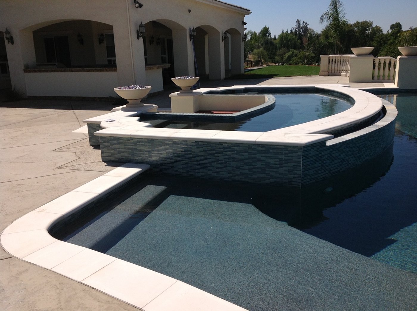 Cast Stone Pool Coping Photo Album