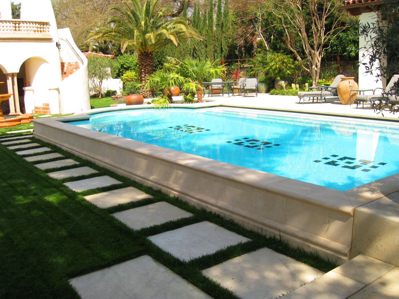 Cast Stone Pool Coping Photo Album