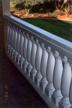 Balustrade Photo 3 (Top Rail: WC63 - Baluster: BL130 - Base Rail: WC51)