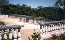 Balustrade Photo 4 (Top Rail: WC63 - Baluster: BL126 - Base Rail: WC112)