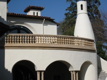 Balustrade Photo 9 (Top Rail: WC63 - Baluster: BL326 - Base Rail: WC112 - Base Moulding: M518-9)