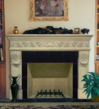 Fire Mantel Photo 37 - Monaco (FS165)