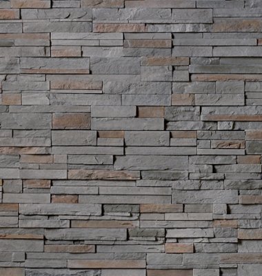 Pro-Fit® Ledgestone - Gray stone veneer from Cultured Stone™