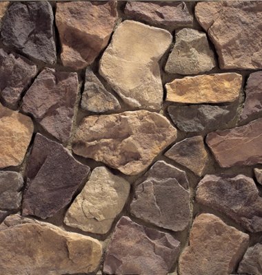 Country Rubble - Cognac stone veneer from Eldorado Stone™