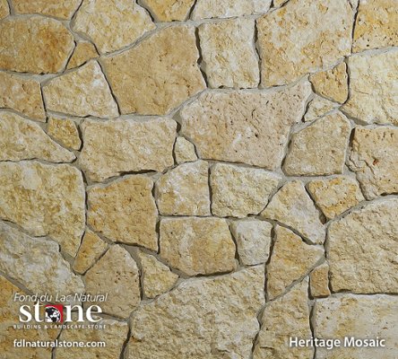 Mosaic Collection - Heritage Mosaic™ stone veneer from Fond du Lac Natural Stone™